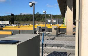 Toll plaza in Brazil