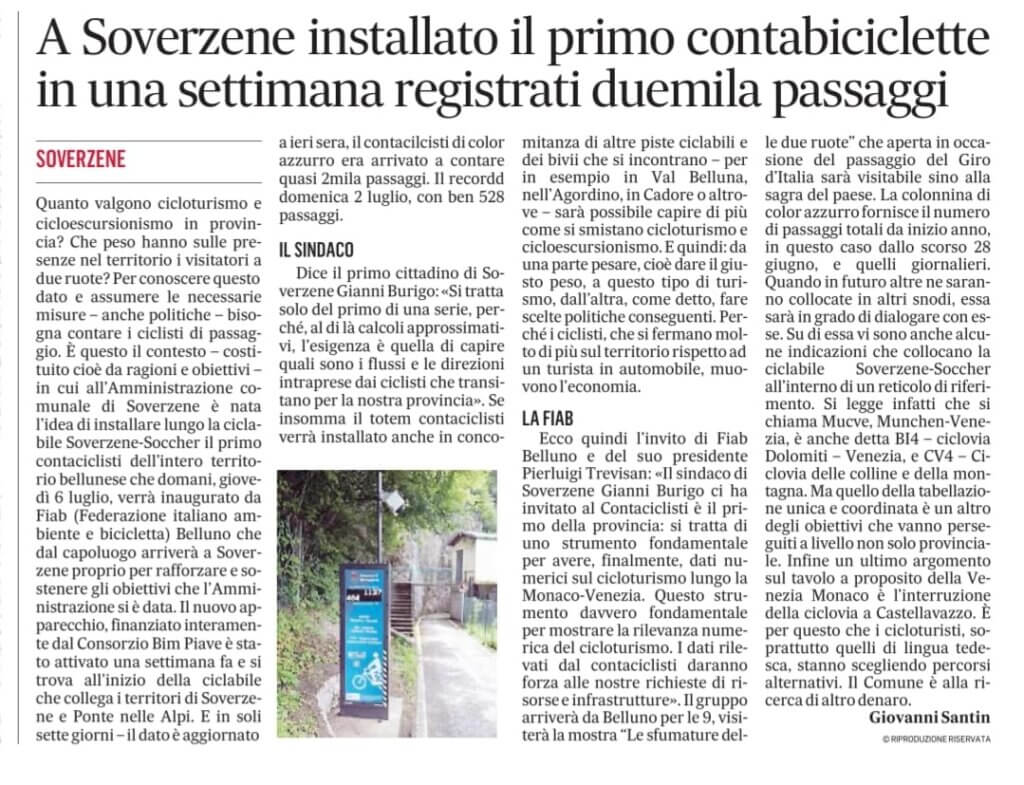 GAZZETTINO DI BELLUNO